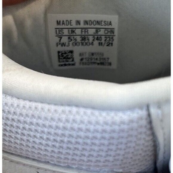 ADIDAS WOMEN'S POSTMOVE BASKETBALL SHOE SNEAKER size 7 white - Picture 9 of 16